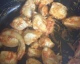 簡単ヘルシー(^^)鶏肉で麻婆豆腐ッ！作り方3写真