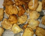 お弁当のおかず。ﾊﾝﾍﾟﾝ天ドレッシング作り方2写真
