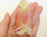 絶品♡生ハムサラダ作り方1写真