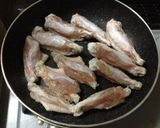 手羽中のピリ辛焼き♡作り方3写真