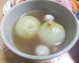 玉ねぎ丸ごとスープ作り方6写真