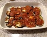 メチャ簡単！ナスのミートチーズ焼き作り方2写真