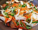 真鱈の野菜たっぷり甘酢あんかけ作り方5写真