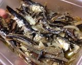 煮干しの出し殻オイルサーディン♪作り方5写真