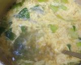 青梗菜と蟹缶de中華風スープ作り方4写真