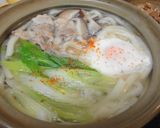 *ランチに*鍋焼きうどん*作り方4写真