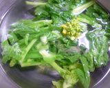 菜の花とロースハムのサラダ作り方2写真