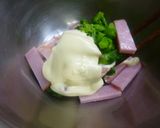 菜の花とロースハムのサラダ作り方4写真
