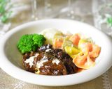 牛スネ肉とプルーンのほろほろ煮込み✿作り方8写真