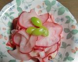 クリスマスの脇役に、ヘルシー大根の酢漬け作り方3写真