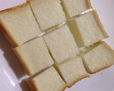 皆でシェア☆チョコバナナみるくトースト作り方2写真