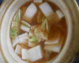 鶏肉、白菜入り餃子鍋・味ぽん添え作り方7写真