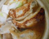 鶏肉、白菜入り餃子鍋・味ぽん添え作り方10写真