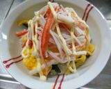 簡単✿カニカマ丼作り方4写真
