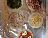 5種のミニミニ餃子の皮ピザ♪作り方4写真