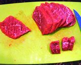 安くて硬い牛肉で 旨いハヤシライス!作り方1写真
