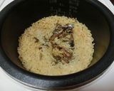 いわし蒲焼缶詰で簡単炊込みご飯一合分作り方2写真
