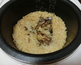 いわし蒲焼缶詰で簡単炊込みご飯一合分作り方2写真