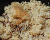 いわし蒲焼缶詰で簡単炊込みご飯一合分作り方3写真