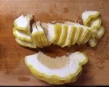 鬼柚子(おにゆず)のグラニュー糖煮作り方3写真