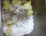 ＨＢでじゃが芋たっぷりの食パン作り方2写真