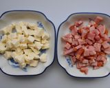 HB☆☆早焼きベーコン＆チーズ入り食パン作り方4写真