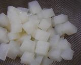 大豆ミートの本格ピリ辛麻婆大根作り方1写真