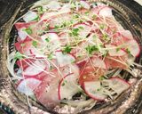 寒ブリのカルパッチョ すだち醤油ドレ作り方5写真