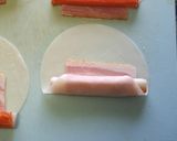 かにベー๑餃子スティック♪作り方2写真