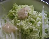 塩麹で白菜の簡単サラダ作り方1写真