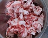 簡単！旨辛！豚キムチ丼作り方1写真