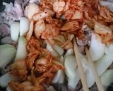 簡単！旨辛！豚キムチ丼作り方5写真
