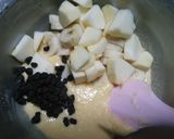 りんごとバナナのクランブルケーキ作り方10写真