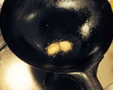 スルメイカとワタの中華ペペロンチーノ風作り方3写真