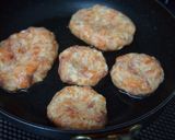 ふわふわ☆鮭バーグ作り方4写真