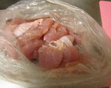 お鍋に…つるっつるプリンプリンムネ肉作り方4写真