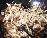 キノコいっぱいオムレツ（バター醤油味）作り方3写真