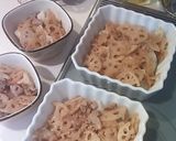 きんぴら蓮根と里芋の和風グラタン作り方5写真