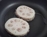 蓮根のはさみ焼き♪作り方8写真
