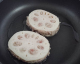 蓮根のはさみ焼き♪作り方8写真