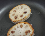 蓮根のはさみ焼き♪作り方9写真