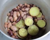 ＊＊さつま芋とお豆のグラッセ＊＊作り方7写真
