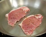 ポークステーキとカニ缶のポテトサラダ作り方4写真