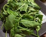 サラダほうれん草と豆腐のキノコサラダ作り方1写真
