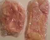 柚子胡椒で爽やか♪鶏皮もやしポン酢作り方1写真