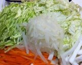 野菜どっさり！ヘルシーすきしゃぶ鍋作り方3写真