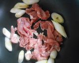 豚小間切れ肉と白菜キムチのあんかけ丼作り方6写真