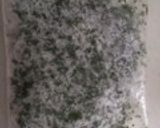 パセリの保存法（冷凍）作り方10写真