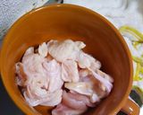 余った鶏皮で中華スープ作り方1写真