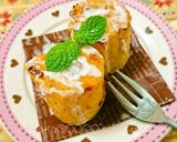 食パンでアップルカスタードシナモンロール作り方6写真
